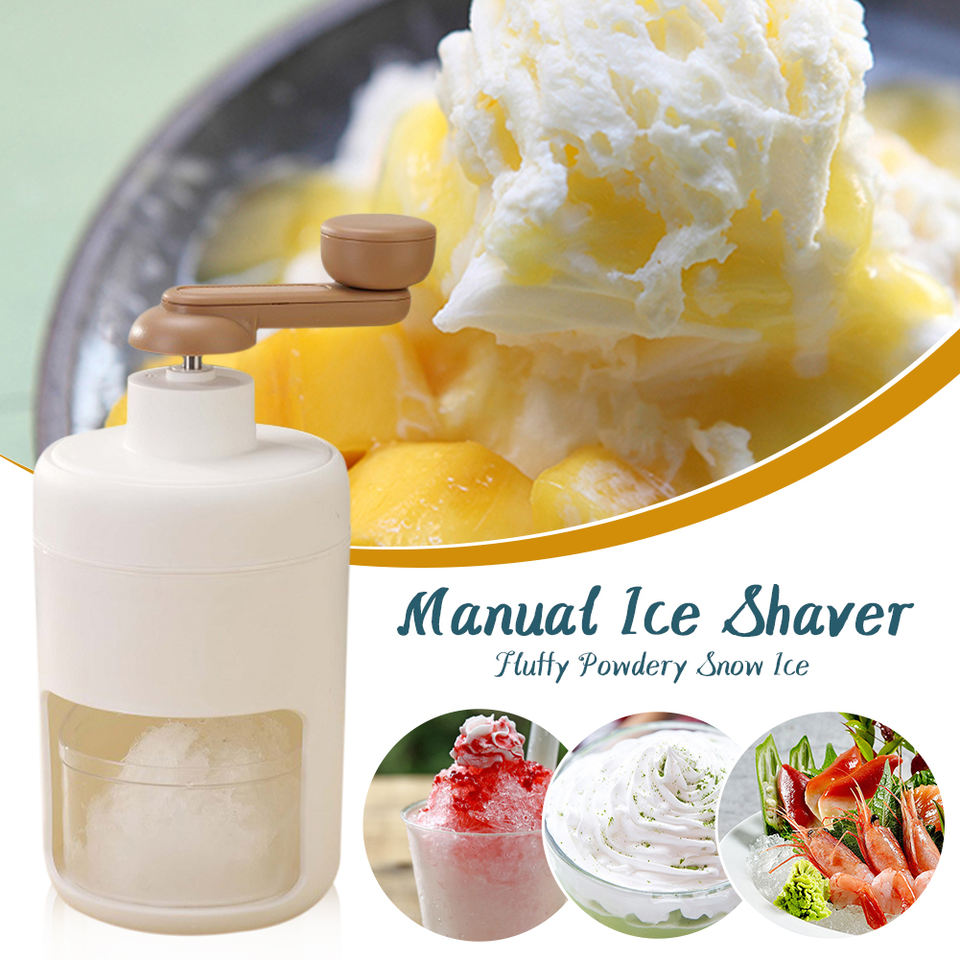Summer Ice Shaver™ – Manuelle Eismaschine für Snow Cones & Slushies